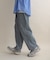バレルレッグデニムパンツ