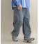 バレルレッグデニムパンツ