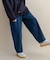 バレルレッグデニムパンツ