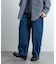 バレルレッグデニムパンツ
