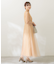 kaene　ラメミックスステッチレースドレス