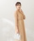 kaene　ラメミックスステッチレースドレス