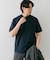 『抗菌／防臭』LIFE STYLE TAILOR　シルケットポンチストレッチTシャツ