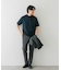 『抗菌／防臭』LIFE STYLE TAILOR　シルケットポンチストレッチTシャツ