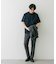 『抗菌／防臭』LIFE STYLE TAILOR　シルケットポンチストレッチTシャツ