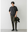 『抗菌／防臭』LIFE STYLE TAILOR　シルケットポンチストレッチTシャツ