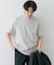 『抗菌／防臭』LIFE STYLE TAILOR　シルケットポンチストレッチTシャツ