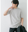 『抗菌／防臭』LIFE STYLE TAILOR　シルケットポンチストレッチTシャツ