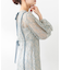 kaene　パイピングレースエプロンドレス