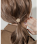 メタルローズモチーフヘアカフ