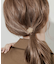 メタルローズモチーフヘアカフ
