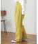 ハイウエストタックパンツ