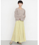 シフォンフリンジフレアスカート∴