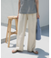 リネンレーヨンイージーパンツ