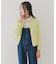『WEB／一部店舗限定サイズ』メローフリルリブタートルネックTシャツ(KIDS)