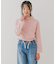 『WEB／一部店舗限定サイズ』メローフリルリブタートルネックTシャツ(KIDS)