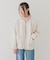 『WEB／一部店舗限定サイズ』メローフリルリブタートルネックTシャツ(KIDS)