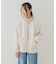 『WEB／一部店舗限定サイズ』メローフリルリブタートルネックTシャツ(KIDS)