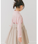 『WEB／一部店舗限定サイズ』メローフリルリブタートルネックTシャツ(KIDS)