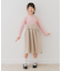 『WEB／一部店舗限定サイズ』メローフリルリブタートルネックTシャツ(KIDS)