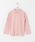 『WEB／一部店舗限定サイズ』メローフリルリブタートルネックTシャツ(KIDS)