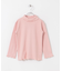 『WEB／一部店舗限定サイズ』メローフリルリブタートルネックTシャツ(KIDS)