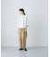 コットンクロップドパンツ