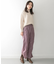 KBF+　レザーライクワッシャーパンツ∴