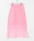 OPEN SESAME CLUB　sheerlattice skirt