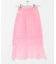 OPEN SESAME CLUB　sheerlattice skirt