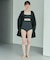 『2サイズ展開』『UVカット』Swim URBAN RESEARCH　スイム2WAYブラ