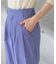 カーブフォルムハイウエストパンツ