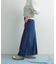 Denim Flare Skirt
