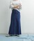Denim Flare Skirt