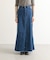 Denim Flare Skirt