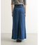 Denim Flare Skirt