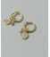コインガラスフープマルチWAYイヤリング