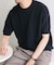 『WEB限定』変形カノコ半袖クルーネックニット