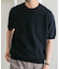 『WEB限定』変形カノコ半袖クルーネックニット