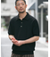 『WEB限定』変形カノコ半袖ニットポロ