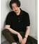 『WEB限定』変形カノコ半袖ニットポロ