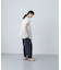 ウェザーワッシャーサルエルパンツ