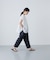 ウェザーワッシャーサルエルパンツ