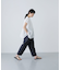 ウェザーワッシャーサルエルパンツ