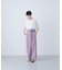 コットンリネンラップパンツ