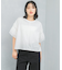 TORRAZZO DONNA　Mesh sleeve T-shirts