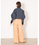 ダブルタックワイドパンツ