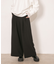 ダブルタックワイドパンツ
