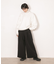 ダブルタックワイドパンツ