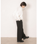 ダブルタックワイドパンツ